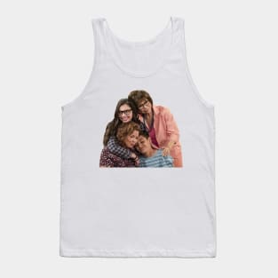 One Day at a Time main family hug - the Alvarez's Tank Top